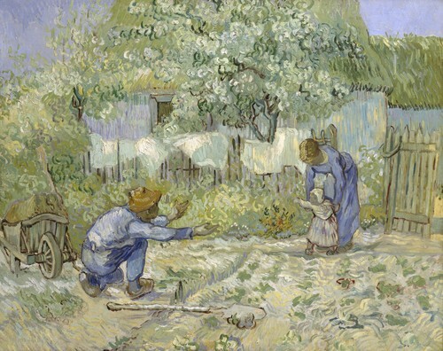 First Steps (after Millet)