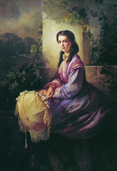 Portrait of Princess Sstroganova