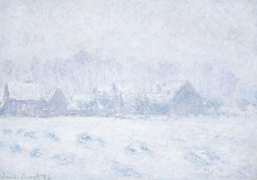 Effect of Snow at Giverny