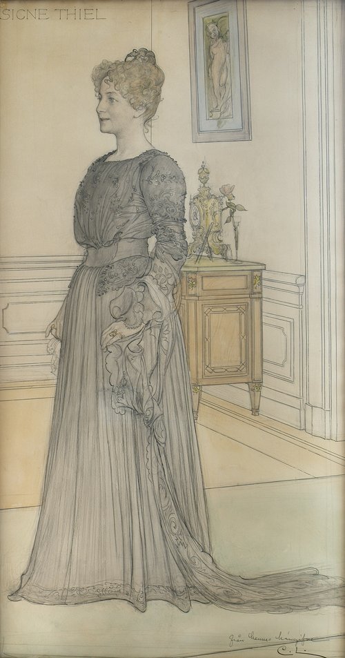 Portrait of Mrs. Signe Thiel