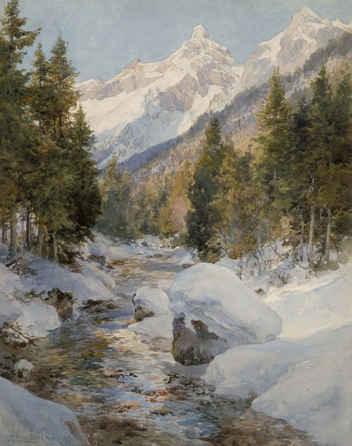 Winter in the Blühnbach Valley