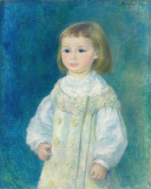 Little Girl with Blue Eyes