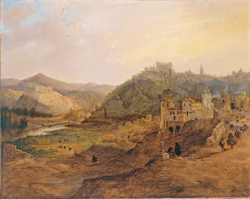 General view of Toledo from the Cruz de los Canónigos