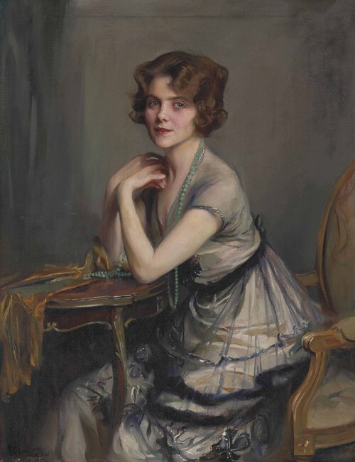 Winnie Melville portréja, Derek Oldham asszony 1920
