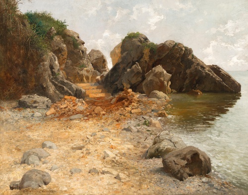 Rocky Coast near Lovrano
