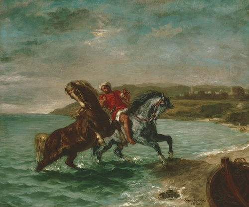 Horses Coming Out of the Sea