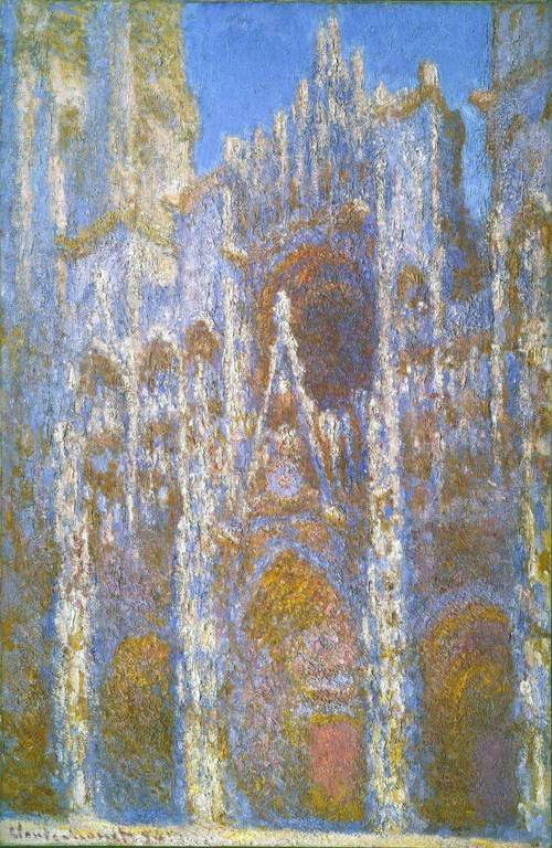 Rouen Cathedral, Sunlight Effect