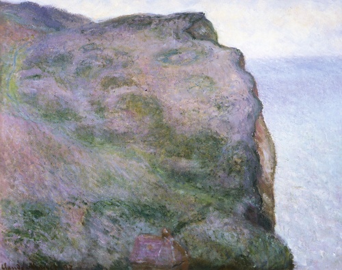 Cliff at Petit Ailly in Grey Weather