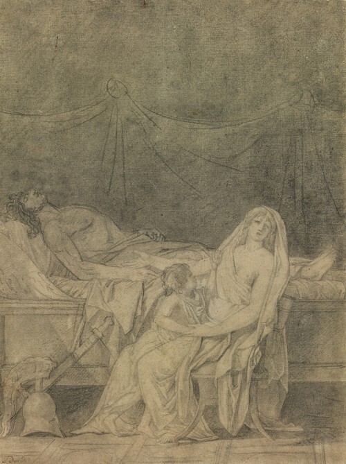 Andromache mourning Hector
