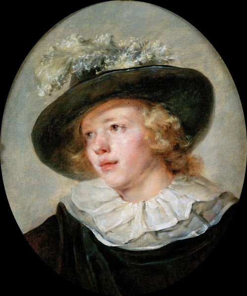 Portrait of a Youth with Feathered Hat