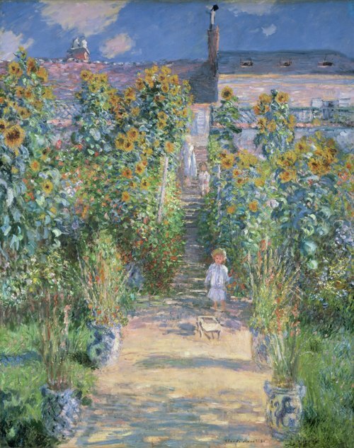 Monet's Garden at Vétheuil