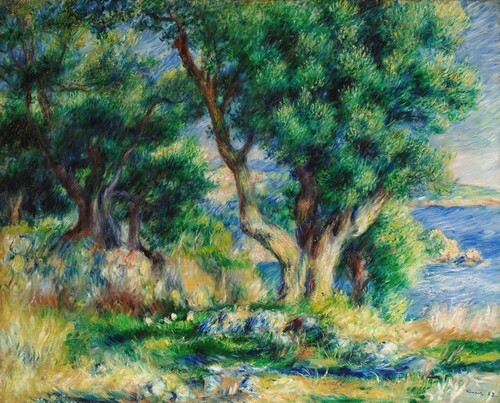 Landscape on the Coast, near Menton 1883