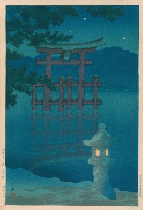 旅行札记Ⅲ：星月夜（宫岛）1928