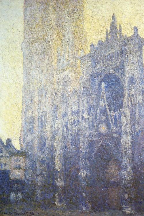 Rouen Cathedral. The Portal (Morning effect)