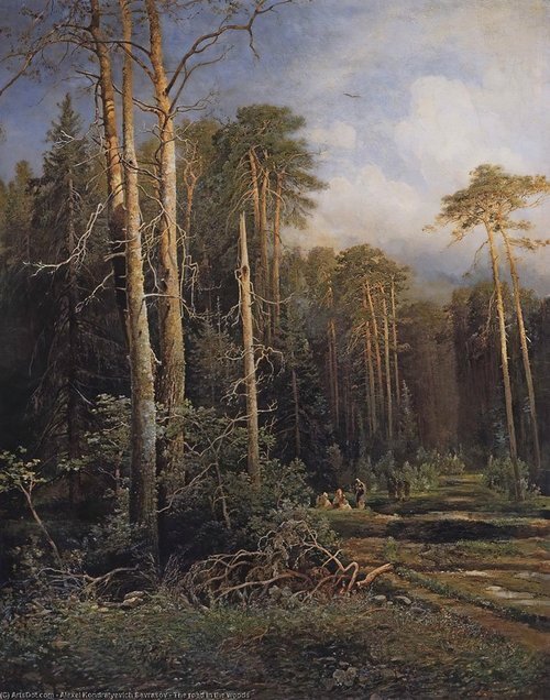 The Road in the Woods