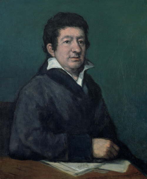 Portrait of the poet Moratín