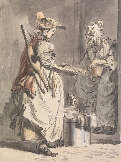 London Cries A Milkmaid