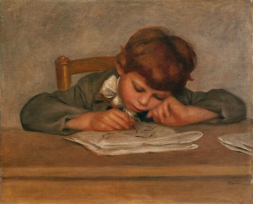 Boy Drawing