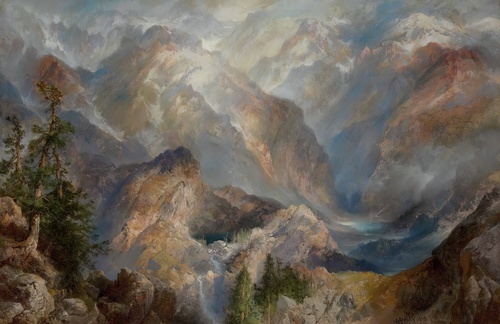 Morning in the Sierras, Nevada