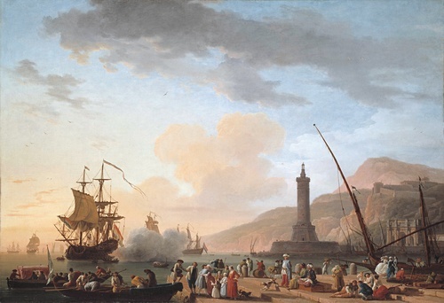 Port at Sunset
