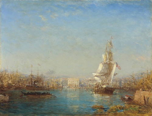 The Entrance to the Canal, Marseille
