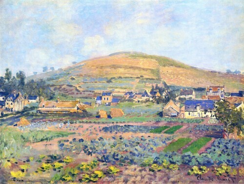 The Mount Riboudet in Rouen at Spring