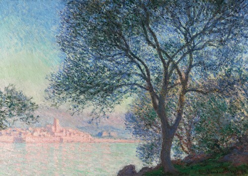 1888 Antibes vue de la Salis