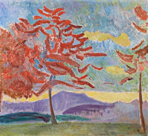 Red Trees 1925