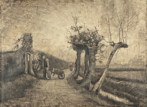 Path Behind the Parsonage in Nuenen