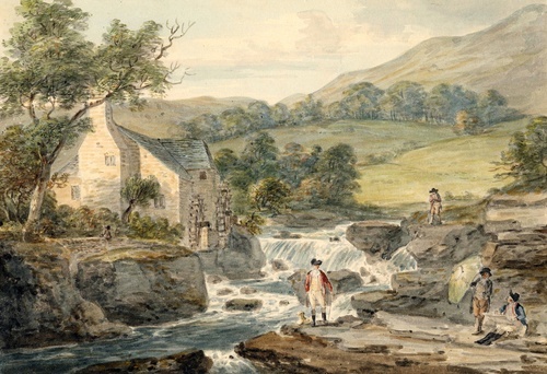 Forgia di ferro, Barmouth, Galles del Nord 1765