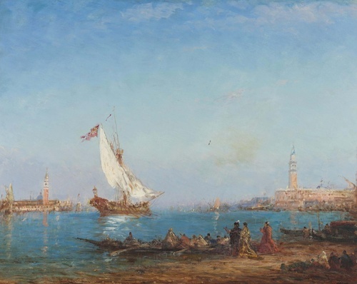 The Bucentaure near San Giorgio Maggiore, Venice