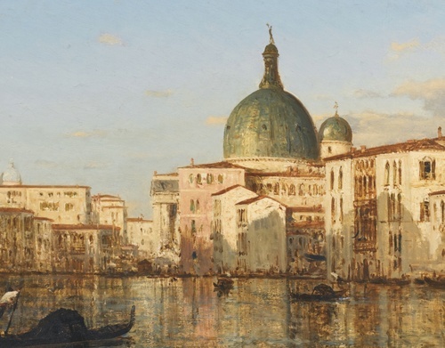 View of Venice, with San Simeone Piccolo