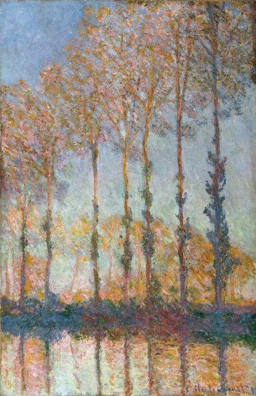 Poplars, White and Yellow Effect