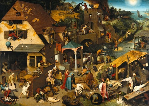 Netherlandish Proverbs (The Blue Cloak)