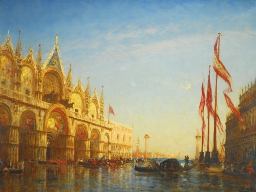 Floods on St. Mark's Square, Venice