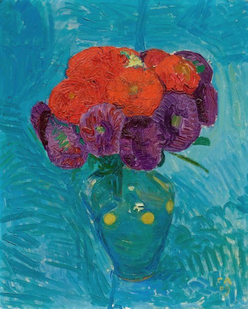 Vase with flowers