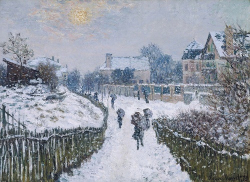 Boulevard St. Denis, Argenteuil, Snow Effect