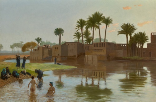 Women Bathers in the Nile