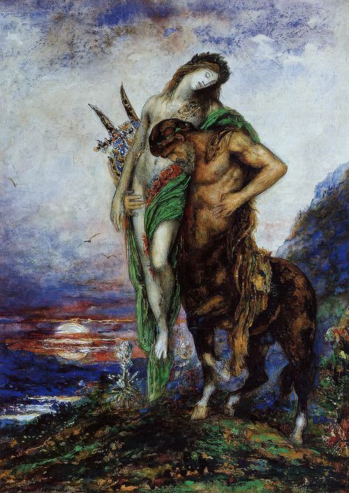 A Dead Poet being Carried