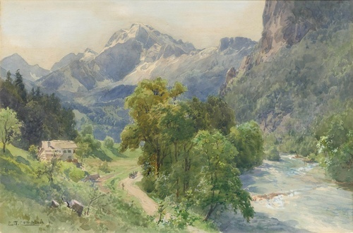 In the high mountains