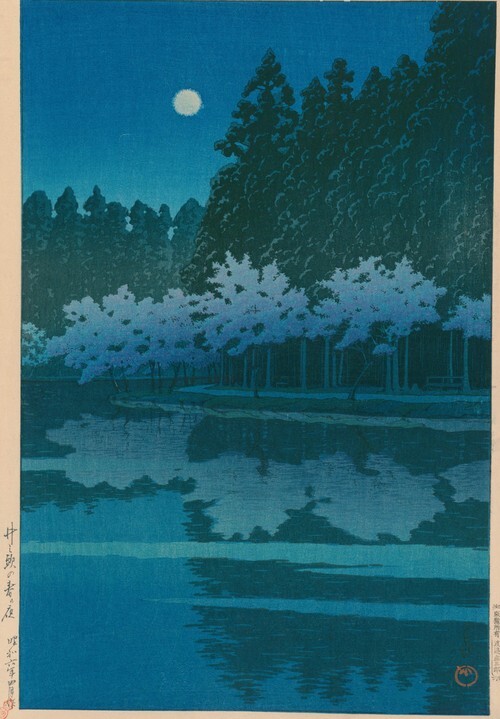 Spring Night at Inokashira, 1931