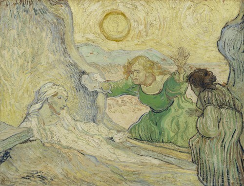 La Résurrection de Lazare (d'après Rembrandt)