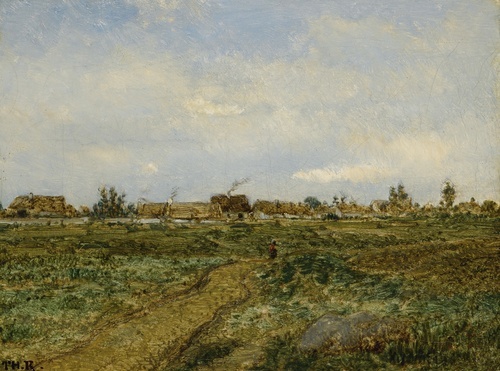 The Plain of Chailly and the First Houses of Barbizon