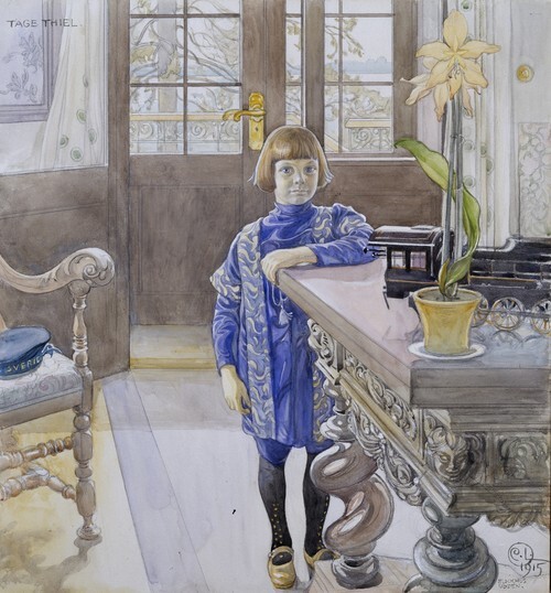 Portrait of Tage Thiel 1915