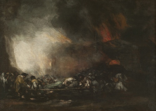 Fire of a Hospital
