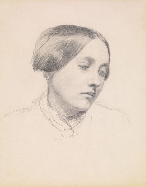 Study of a Girl’s Head