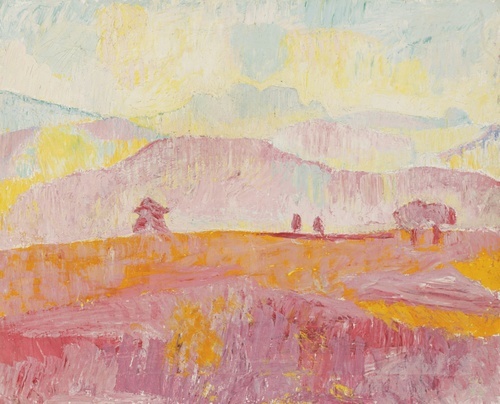 Paysage brumeux 1922