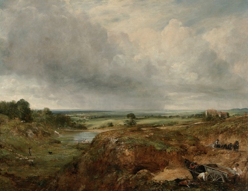 Branch Hill Pond, Hampstead Heath 1824