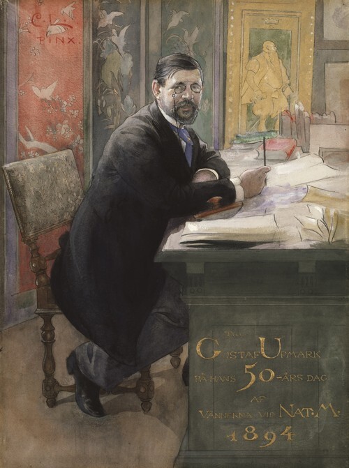Gustaf Upmark, Giám đốc Bảo tàng Quốc gia 1894
