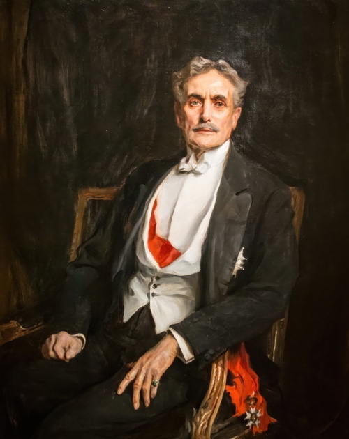 Portrait of Myron Herrick